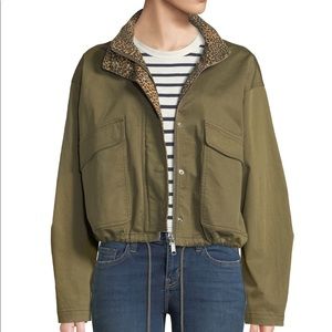 CURRENT/ELLIOTT Cropped Infantry Jacket